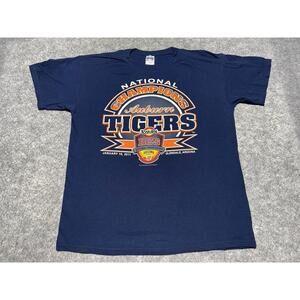 Auburn Bcs National Champions Auburn Tigers 2011 Blue Shirt Large Phoenix Az